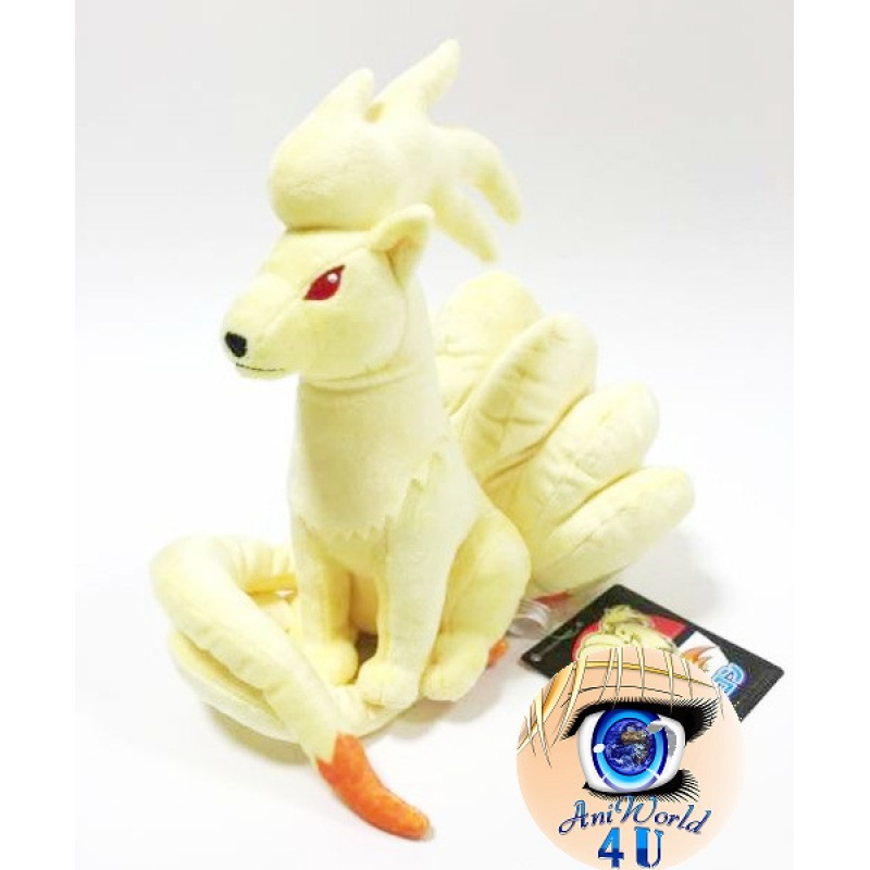 Officiële Pokemon center Ninetales knuffel +/- 25cm 